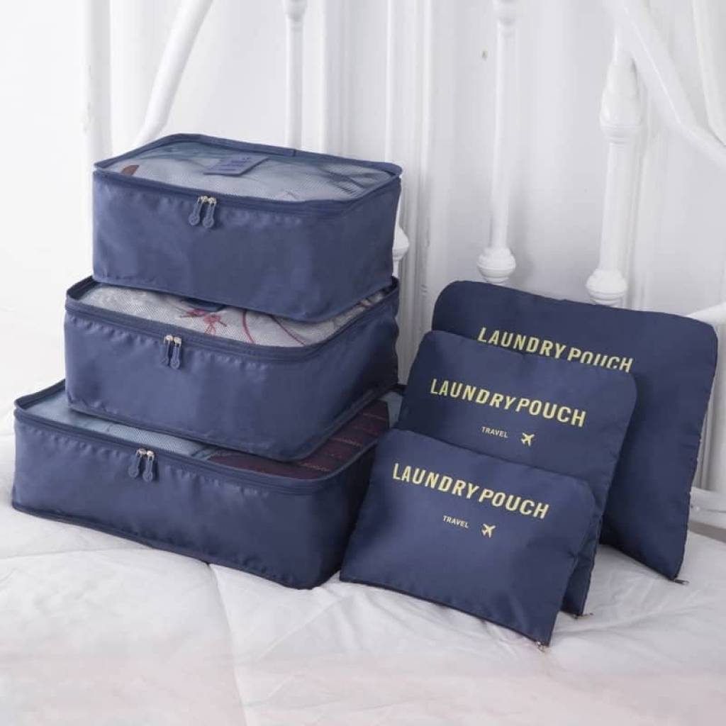 Set 6 Bolsas organizadoras de equipaje de viaje para valija Nuevos